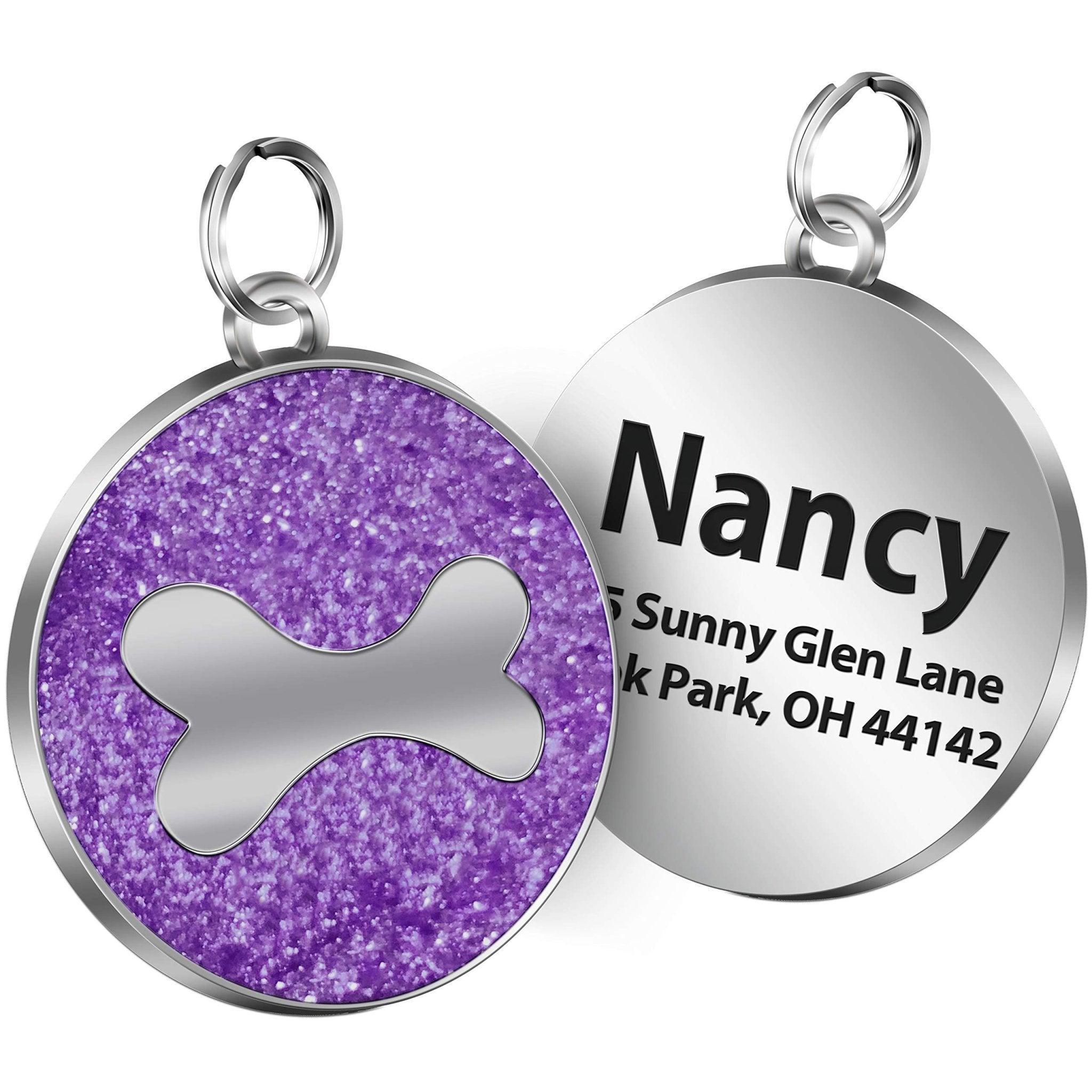 Modern Customizable Pet ID Tag