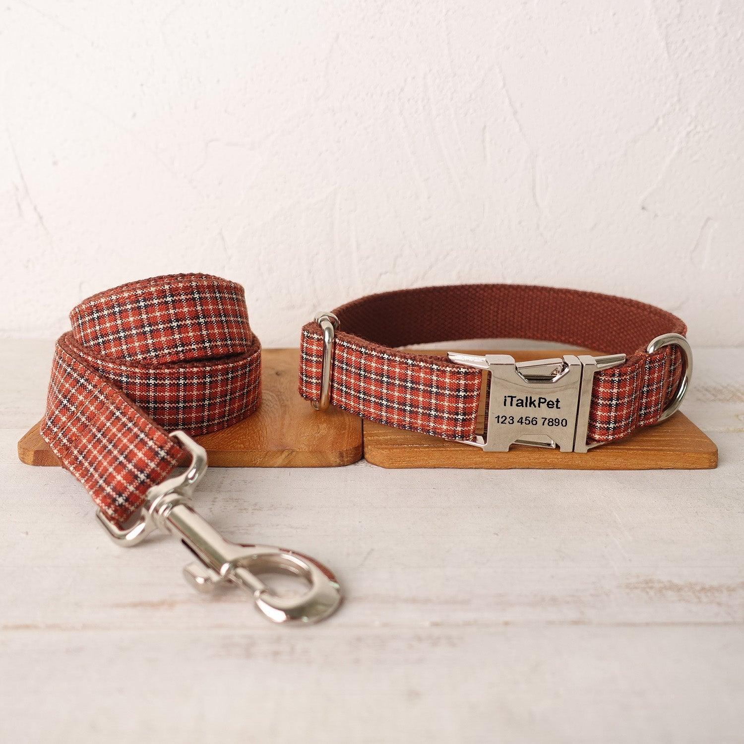 Classic Premium Dog Collar and Leash Set Pack