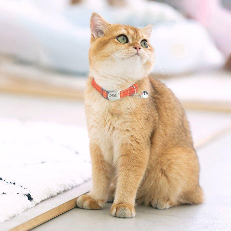 Classic Personalized Cat Collar