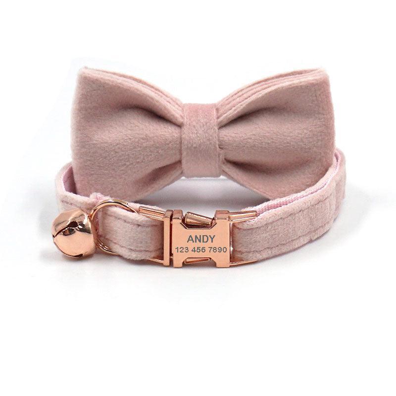 Vintage Personalized Cat Collar